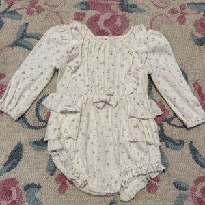 NWT For Love and lemons Lil Lemon baby romper